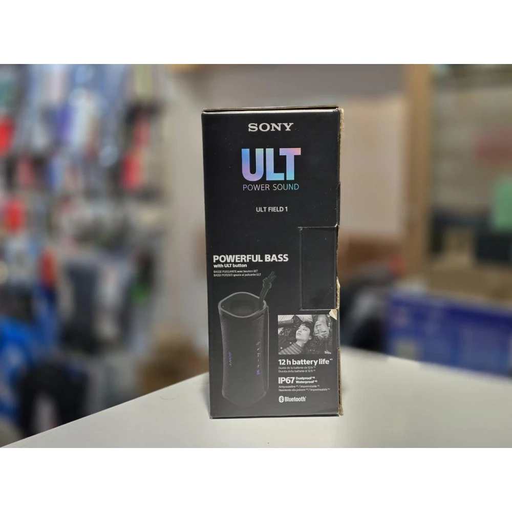 Портативна колонка Sony ULT Field 1 Black (SRSULT10B.CE7)