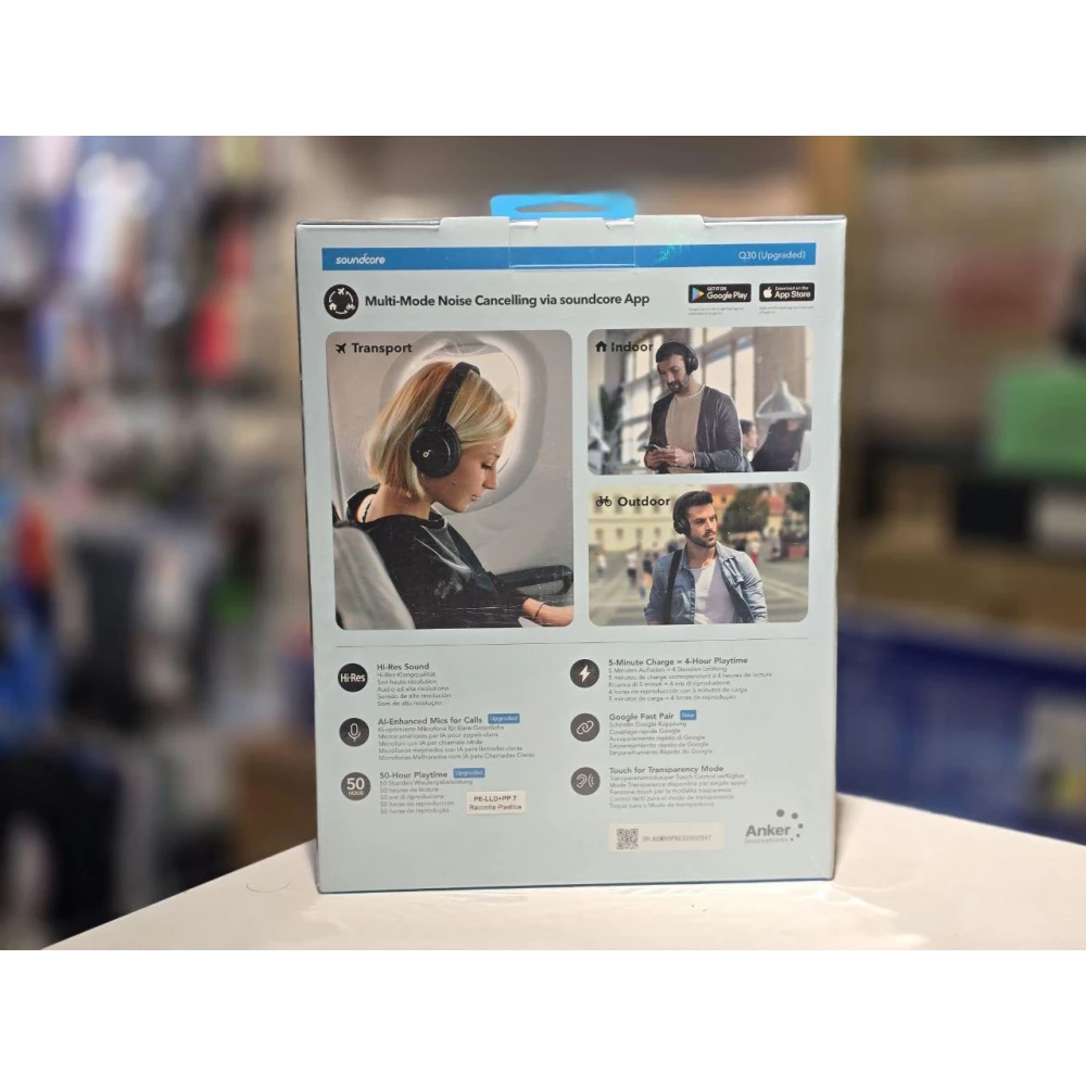 Bluetooth Stereo Anker SoundCore Life Q30 v2 (Upgraded) ANC