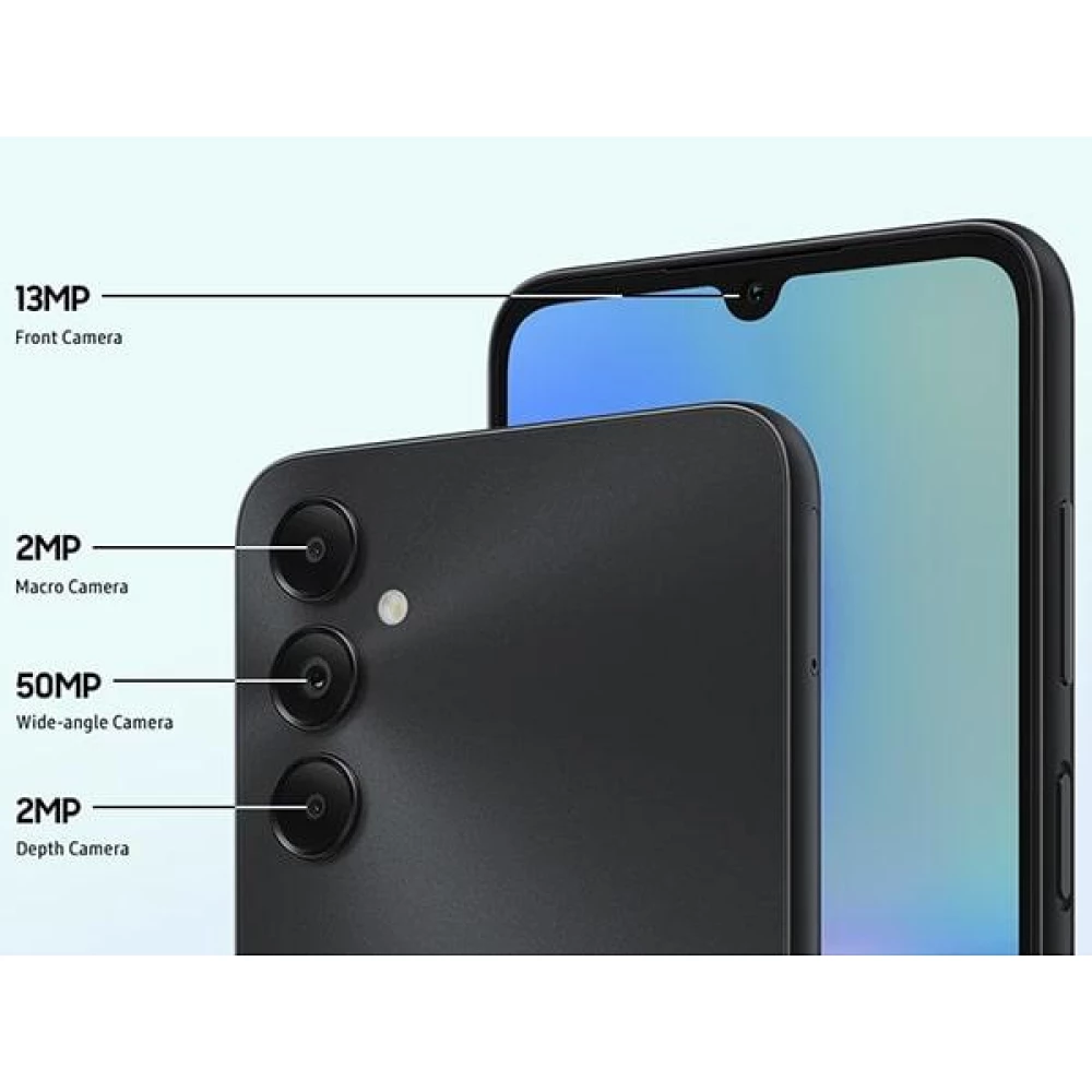 Смартфон Samsung Galaxy A05s 4/64GB Black (SM-A057FZKD)