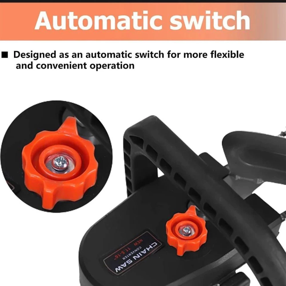 Насадка пила на болгарку М10 (12““) на 100-115 мм / Насадка для болгарки / Ланцюгова пила на болгарку