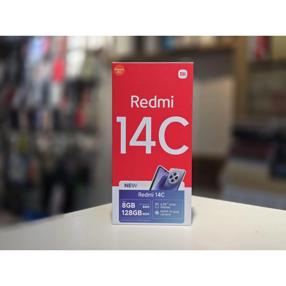 Смартфон Xiaomi Redmi 14C 4/128GB NFC Midnight Black