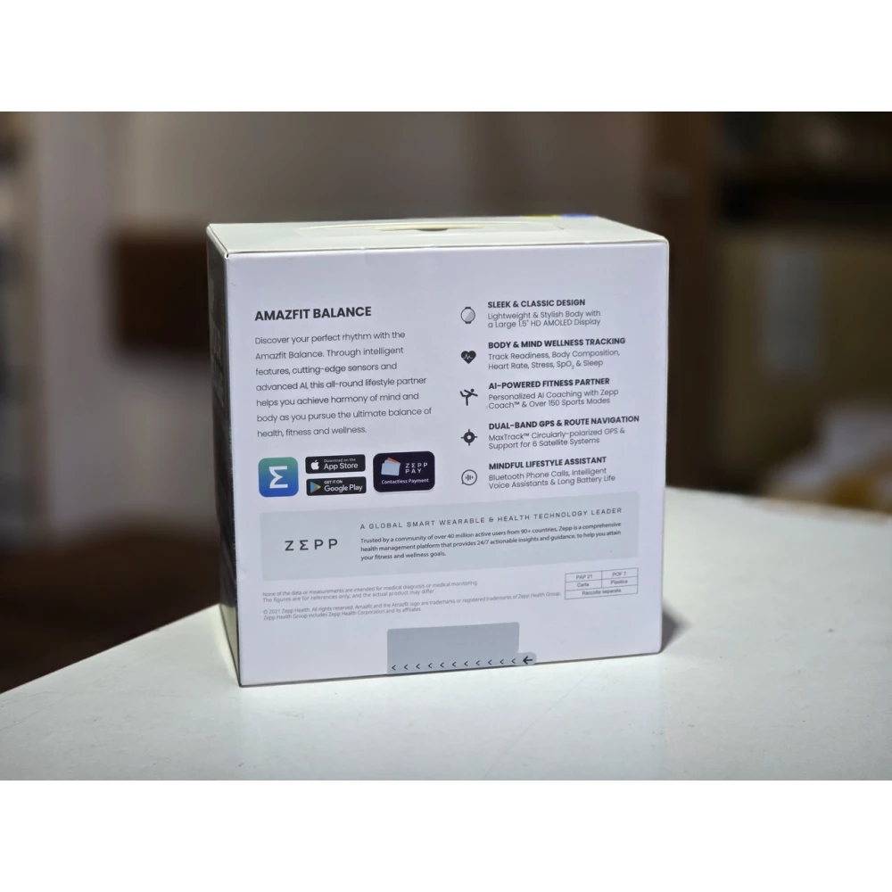 Смарт-часы Amazfit Balance Sunset Grey