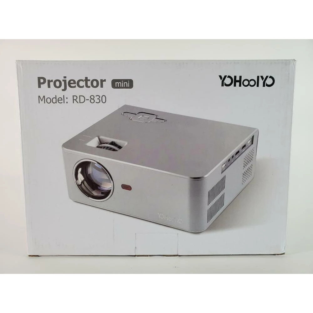 Проэктор RD830 720P 5500L 2 HDMI, USB, VGA, TV Stick, PS4