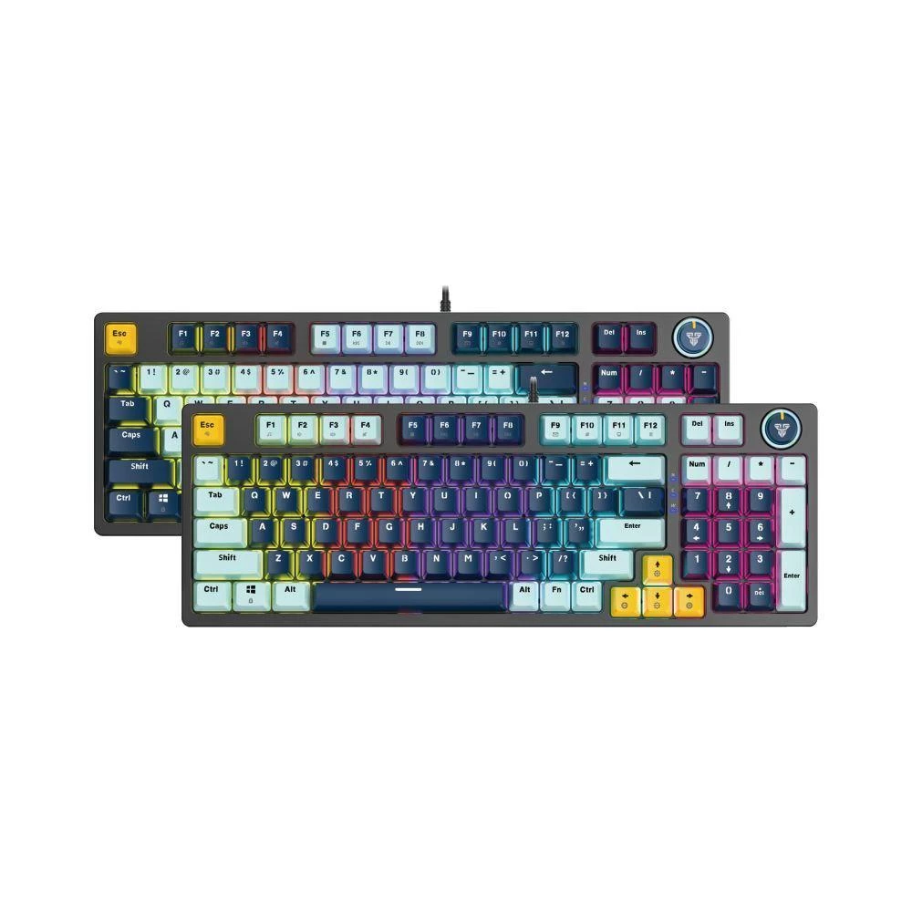 Механическая игровая клавиатура Fantech ATOM96 MK890V2 синим переключателем