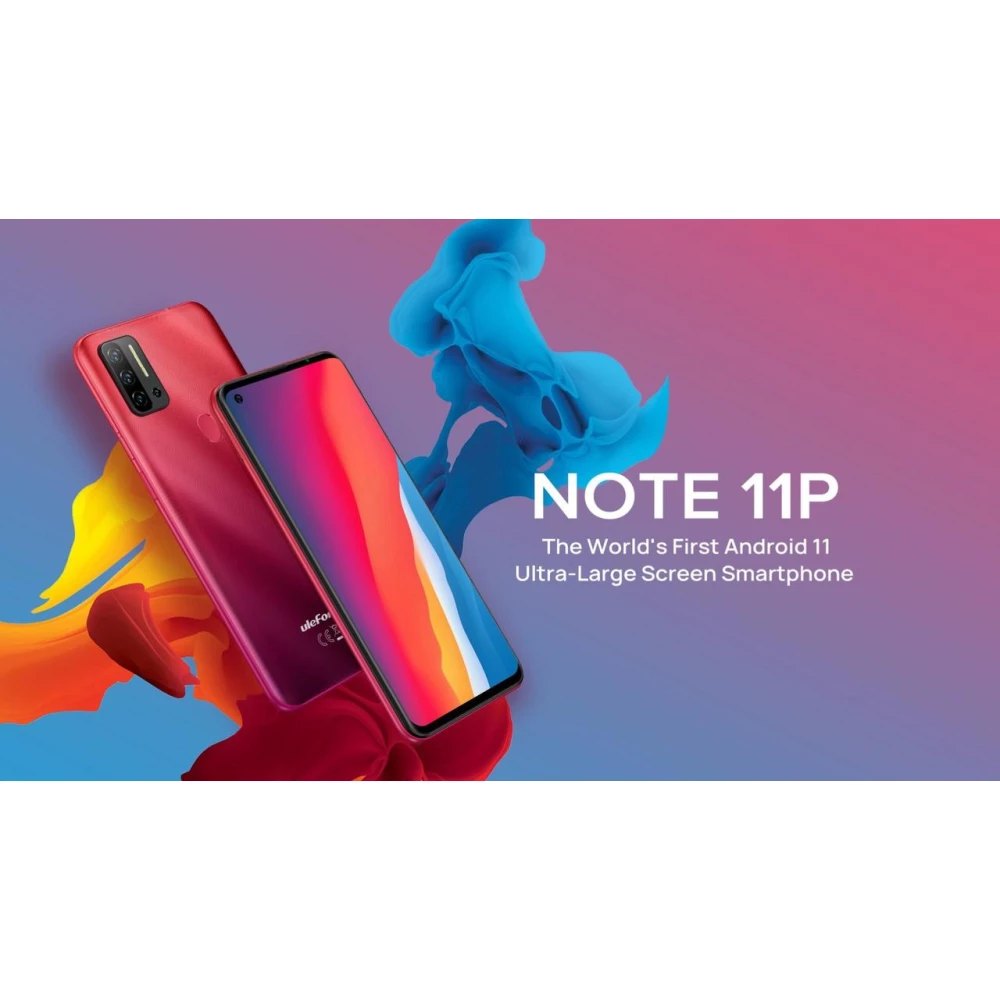 Смартфон UleFone Note 11P 8/128 Red 4400Мач 8 ядер + чехол