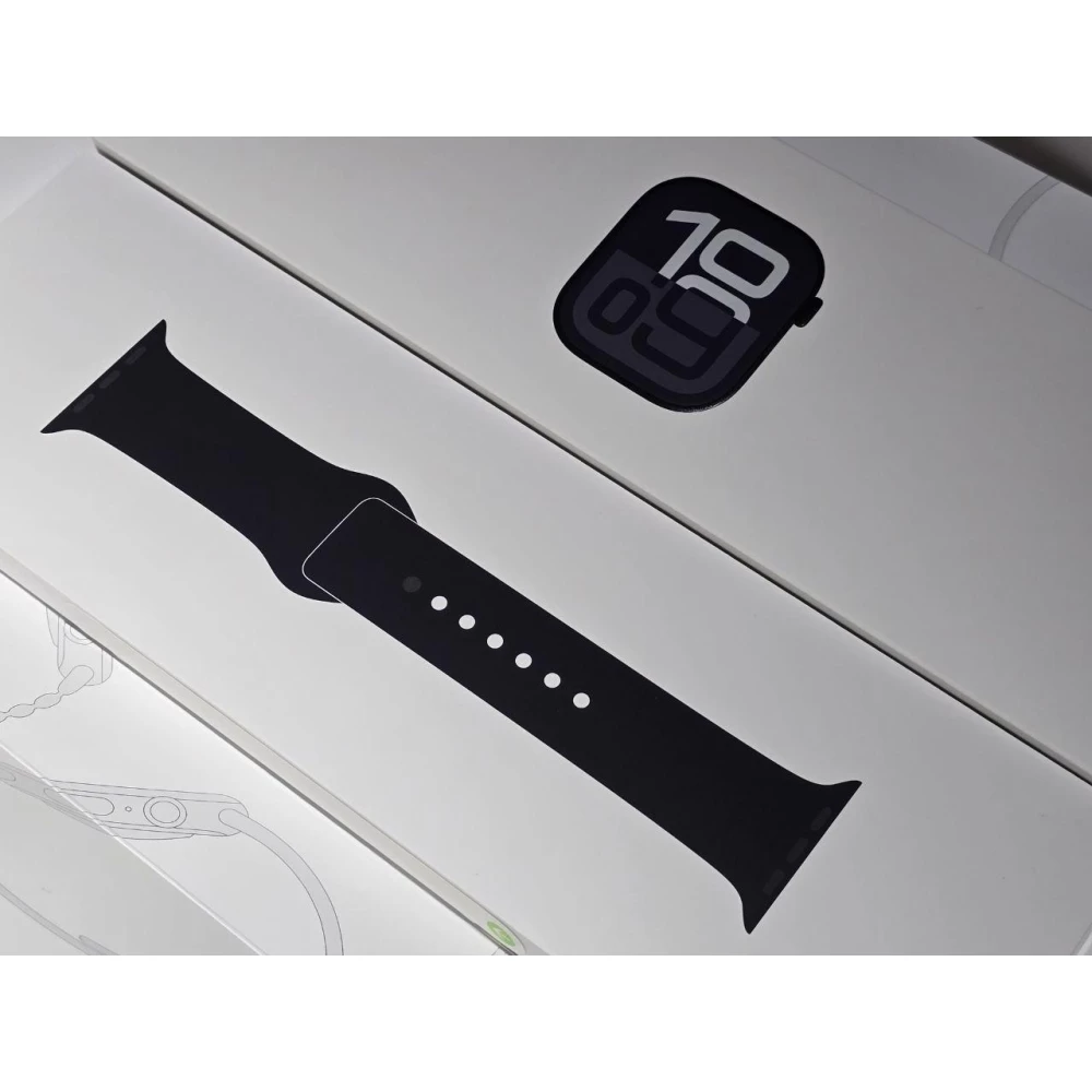 Apple Watch Series 10 GPS + Cellular 42mm Silver Aluminum Case w. Blue Cloud S. Loop (MWX53)