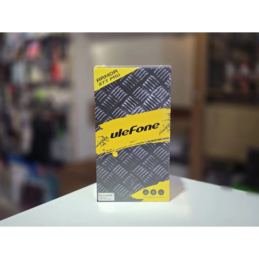 Защищенный смартфон Ulefone Armor 27T Pro (12+256GB) 10600 мАч Black с тепловизором