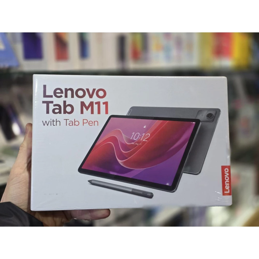 Планшет Lenovo Tab M11 TB330FU 4/128 WiFi Luna Grey + Pen