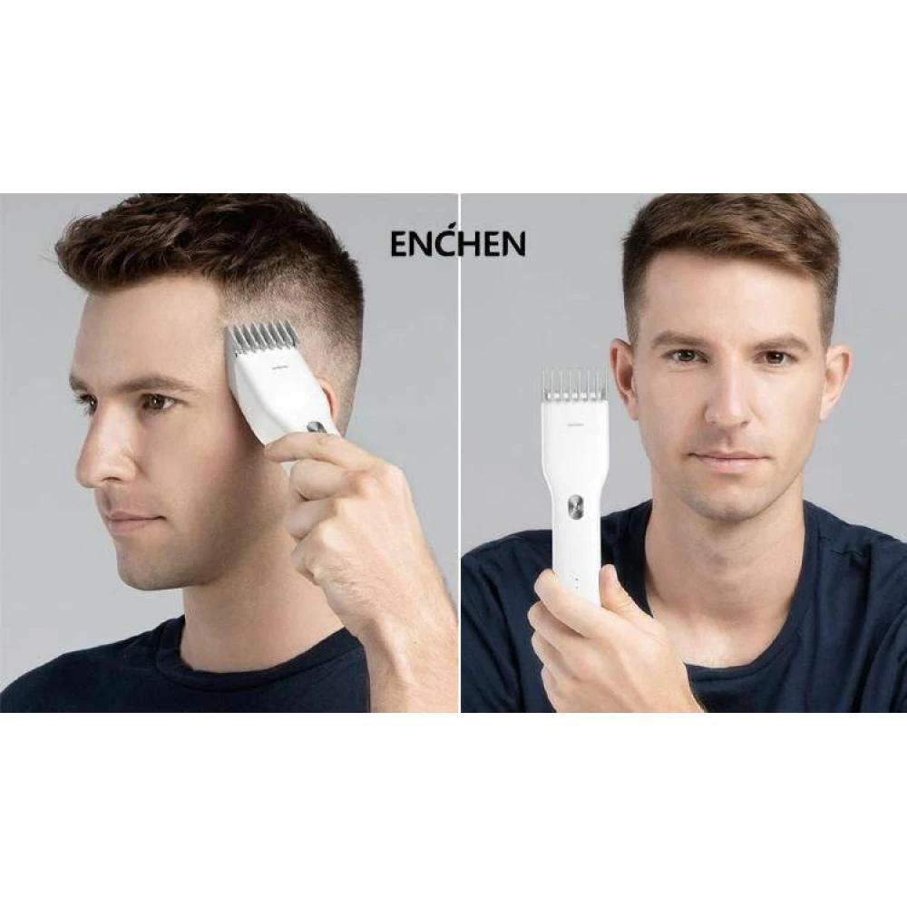 Машинка для стрижки волос триммер Xiaomi Enchen Boost White