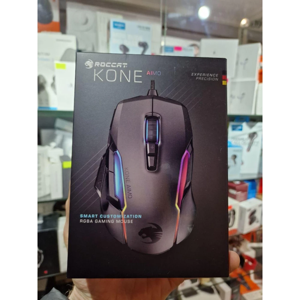 Мишка  Roccat Kone AIMO Remastered Black (ROC-11-820-BE)