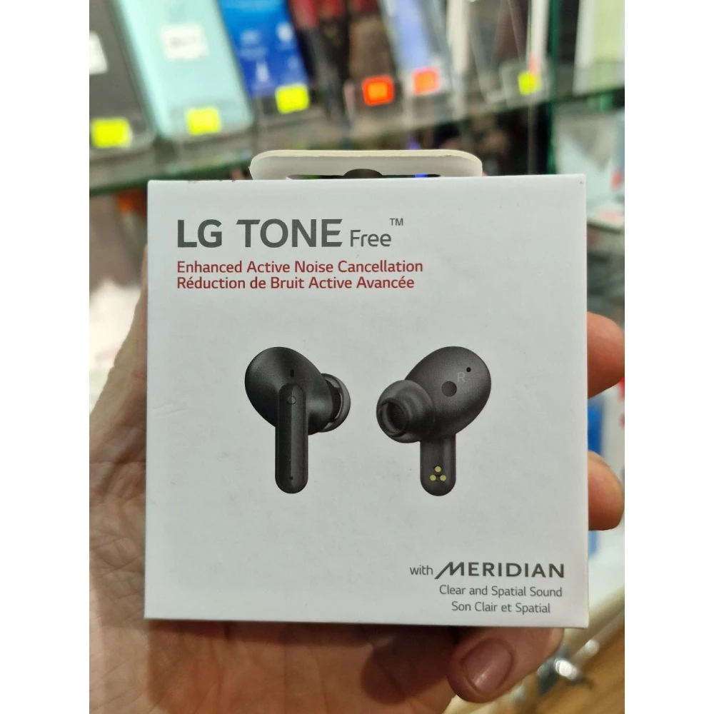 LG TONE Free FP5 беспроводные Bluetooth-наушники с улучшенным активным шумоподавлением (ANC)