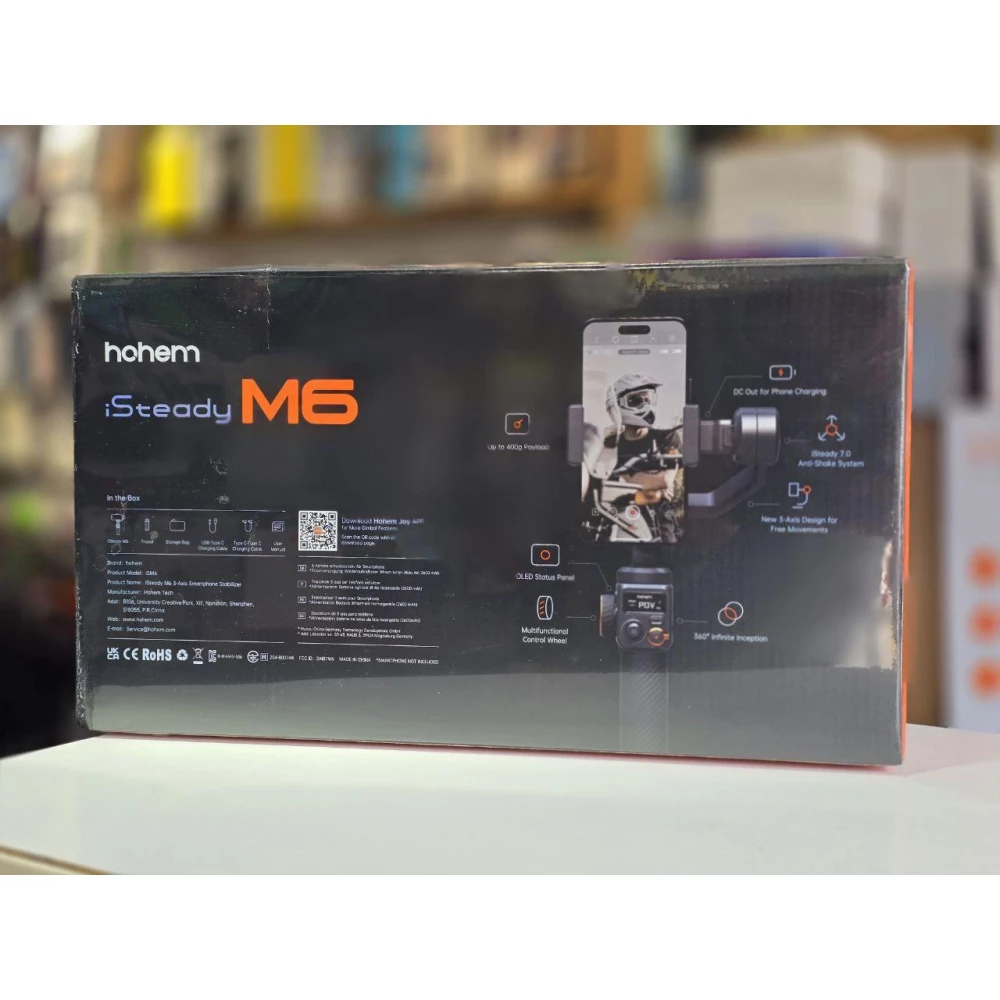 Монопод-стабилизатор Hohem Isteady M6 Black