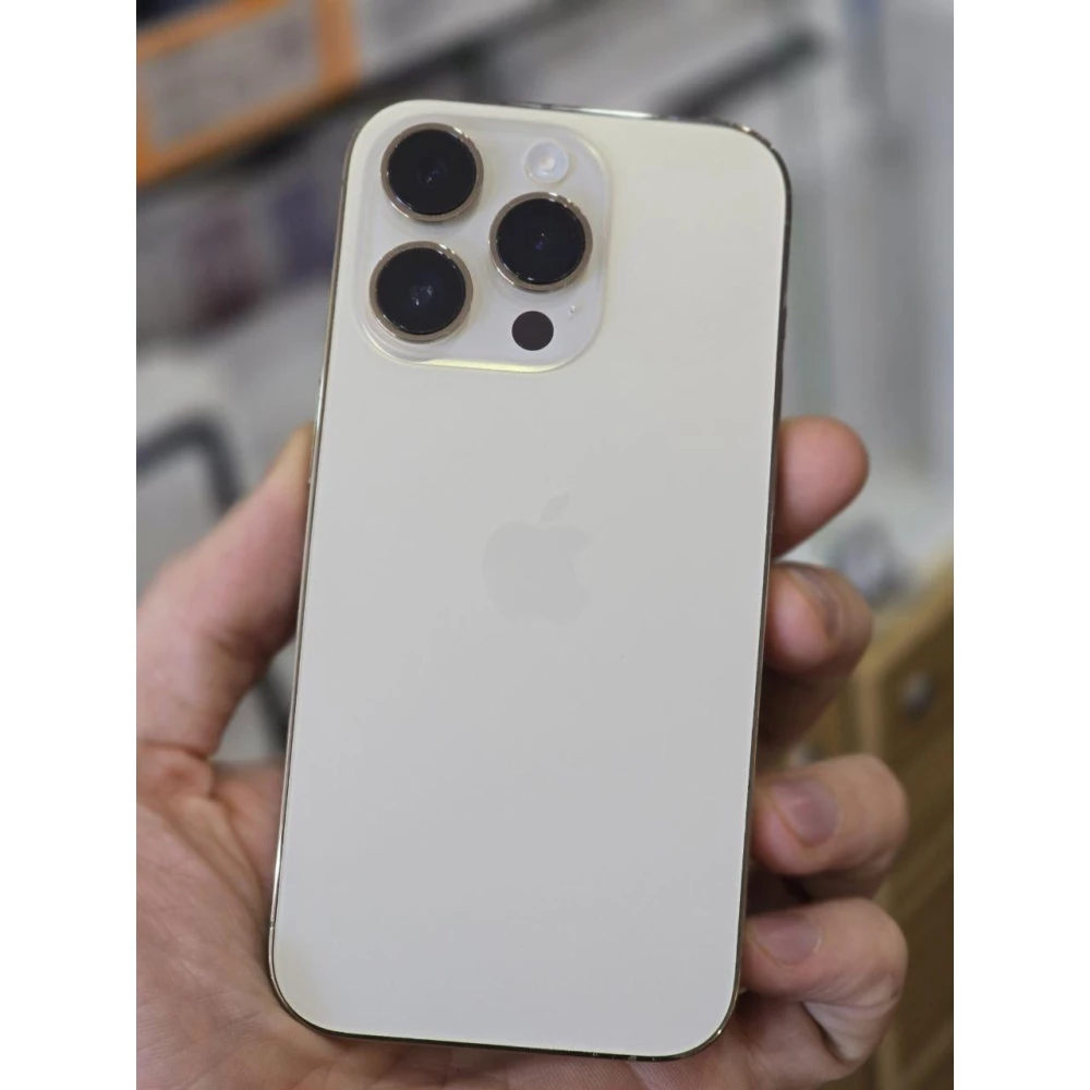 Apple iPhone 14 pro 128 ГБ Gold EU Б/у гарний стан. Заряд батареї 89%
