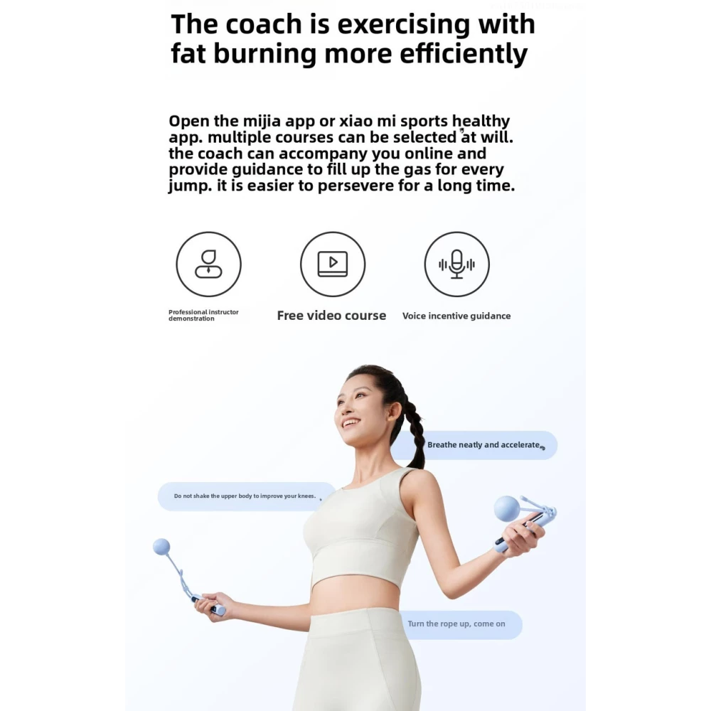 Умная скакалка Xiaomi Mijia XMSR-P803 Smart Skipping Rope Blue