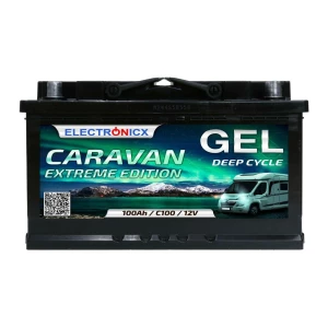 Зображення товара - Гелевий акумулятор Electronicx GEL Caravan Edition 100aH 12v