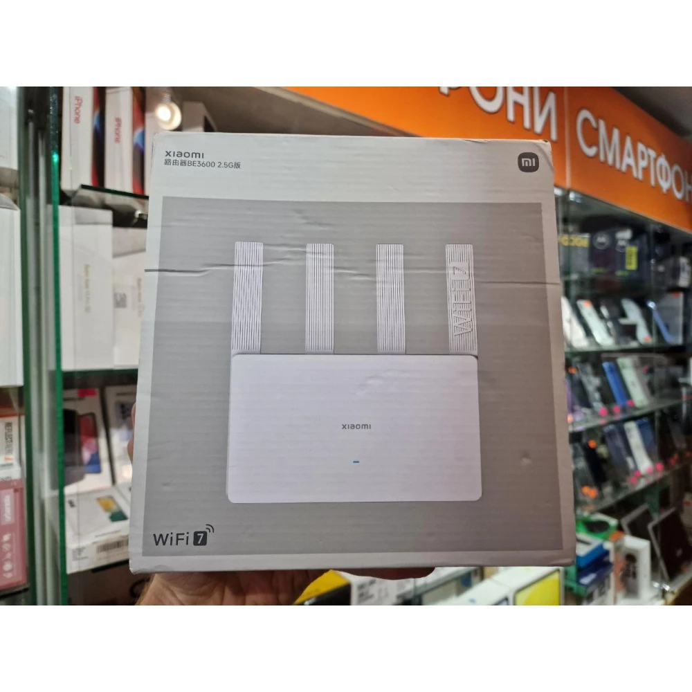 Маршрутизатор Xiaomi BE3600 Wi-Fi 7 2.4/5GHz Mesh роутер