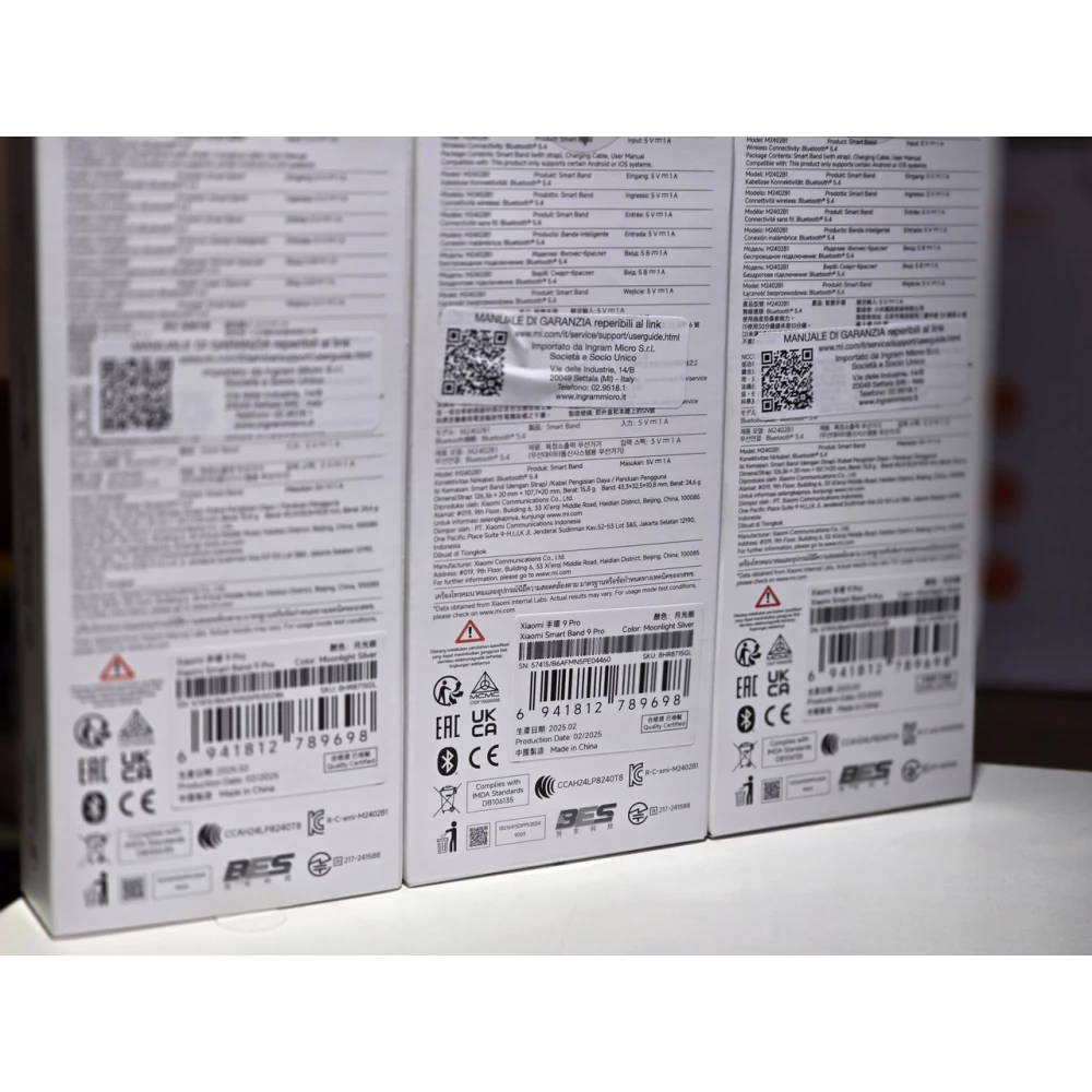 Xiaomi
Фитнес-браслет Xiaomi Smart Band 9 Pro Moonlight Silver (BHR8715GL)