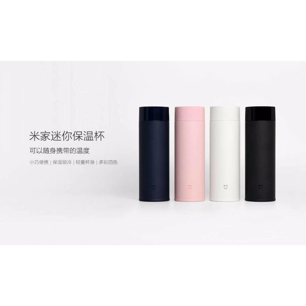 Термос с вакуумной изоляцией Xiaomi Mijia Vacuum Flask 350ml Thermos black