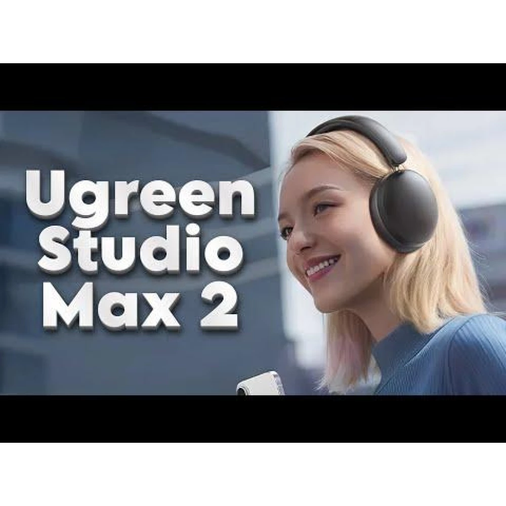 Беспроводные полноразмерные наушники UGREEN Studio Max2 c Hi-Res + LDAC / Multipoint / 80 часов звука