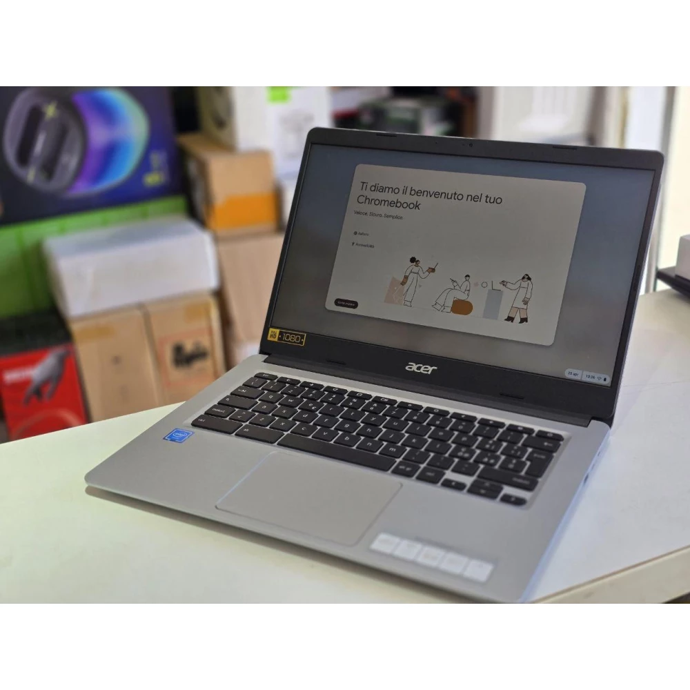 Ноутбук Acer Chromebook 314 CB314-1H 14“ Intel Celeron 4/64 Pure Silver