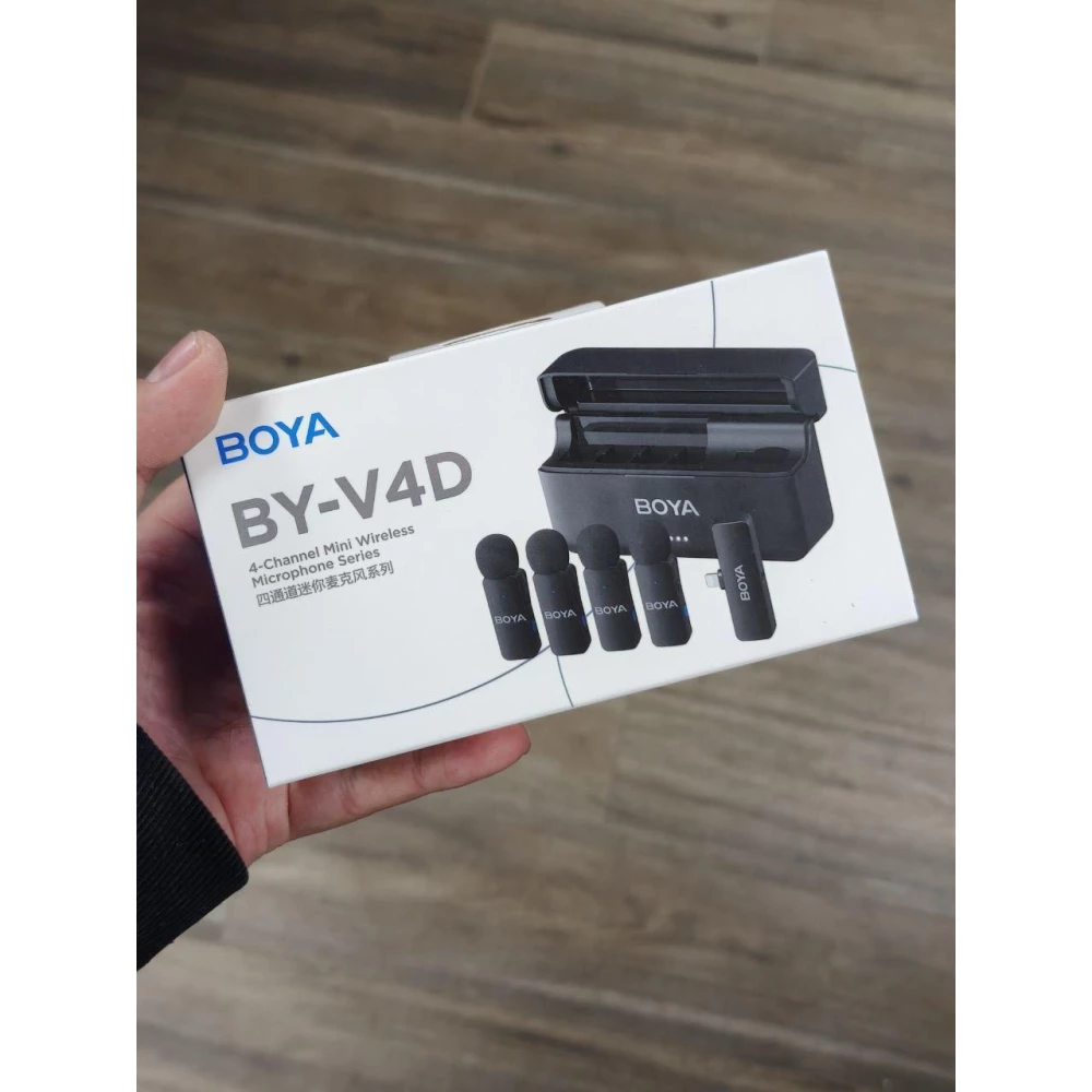 Микрофонная радиосистема Boya BY-V4D Lightning
