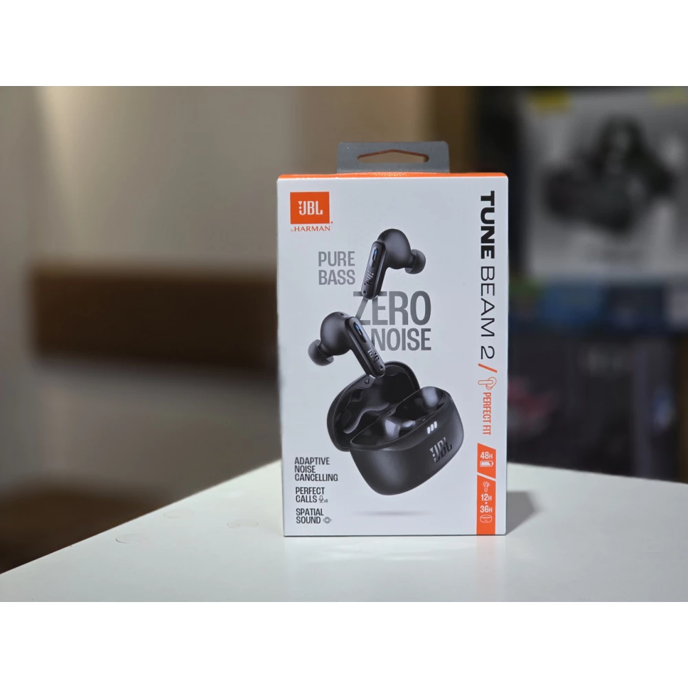 Наушники TWS JBL Tune Beam 2 Black (JBLTBEAM2BLK)