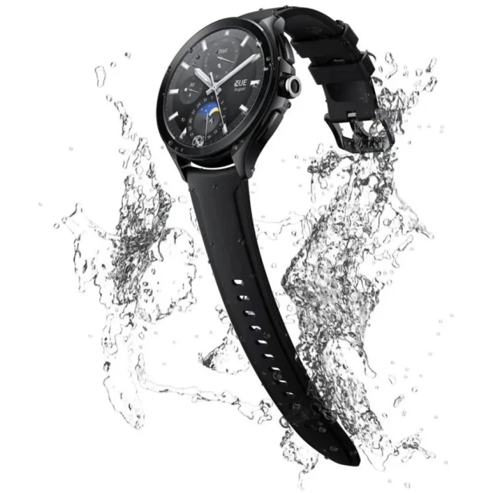 Смарт-часы Xiaomi Watch 2 Pro LTE Black Case with Black Fluororubber Strap