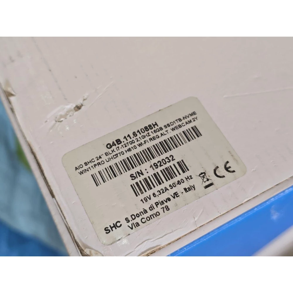 Моноблок системник монитор 3в1 AIO SHC ALLIN ONE SHC COMITEC- 24“ I7-12700 16gb/1tb Black