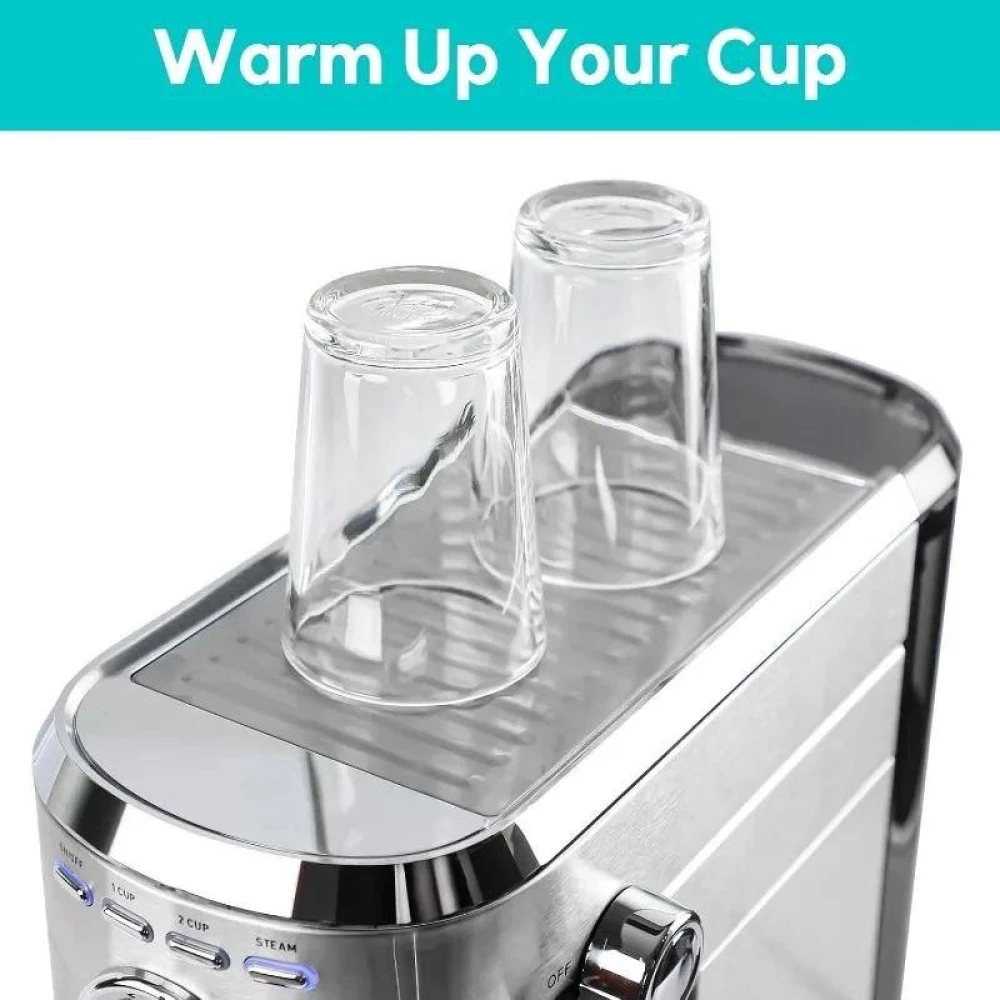 Кофемашинка для еспресо и капучино CASABREWS CM5418 на 20 бар