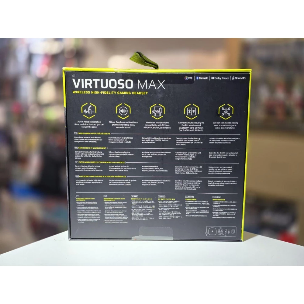 Навушники  Corsair Virtuoso Pro Carbon (CA-9011370-EU)