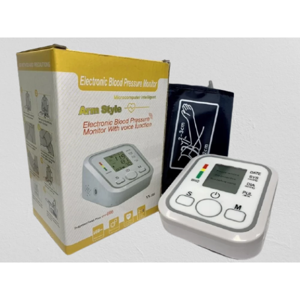 Тонометр плечовий electronic blood pressure monitor arm style