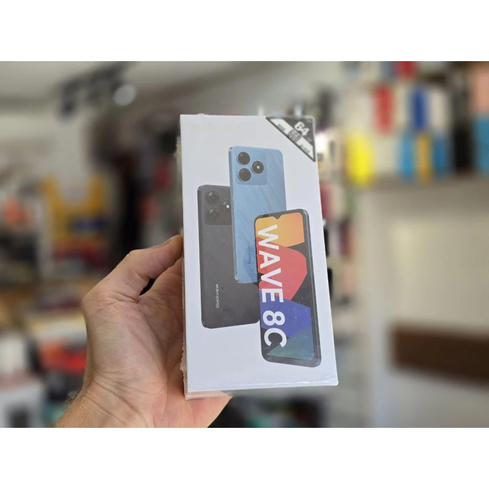 Смартфон Blackview Wave 8C 2/64GB 2/64ГБ Android 14, 6,56“ HD+ 5000 мАг, 13 МП, 4G