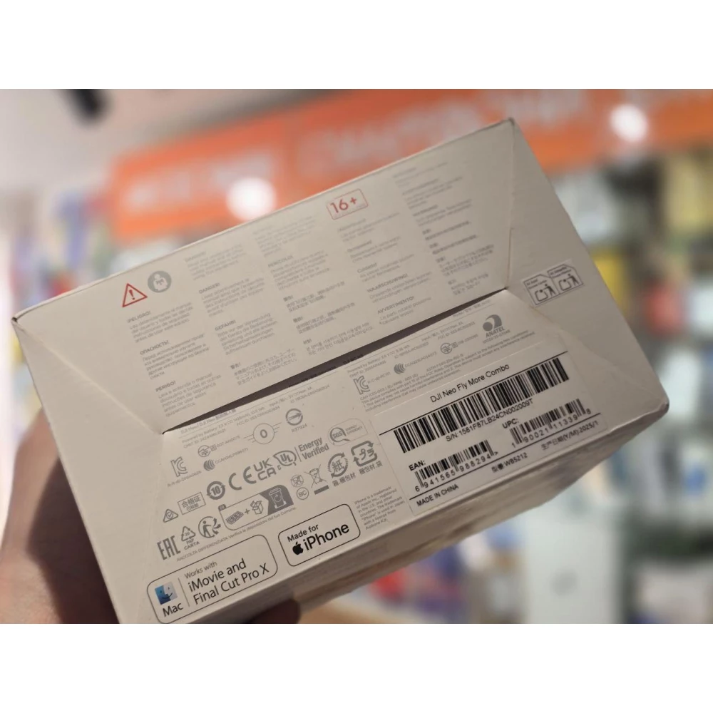 Квадрокоптер DJI Neo Fly More Combo with RC-N3 (CP.FP.00000185.01)