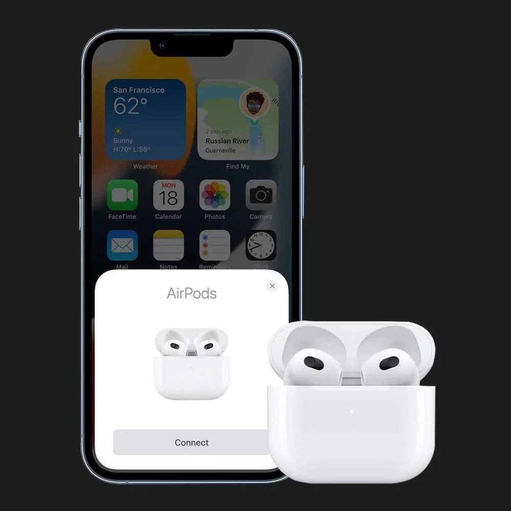 Наушники Apple AirPods 3 Lighting Charging Case (MME73)