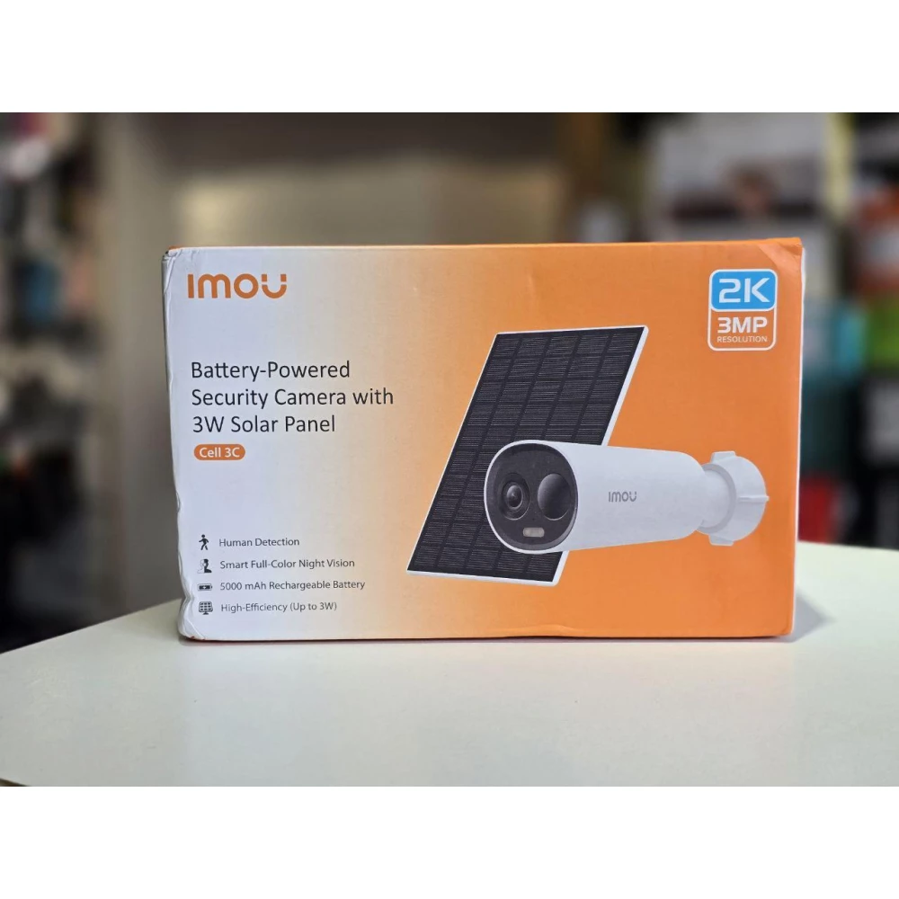 IP камера Imou Cell 3C с акумулятором 5000маг и солнечной панеллю (IPC-K9DCN-3T0WE/FSP12-TYPEC), 2-008256