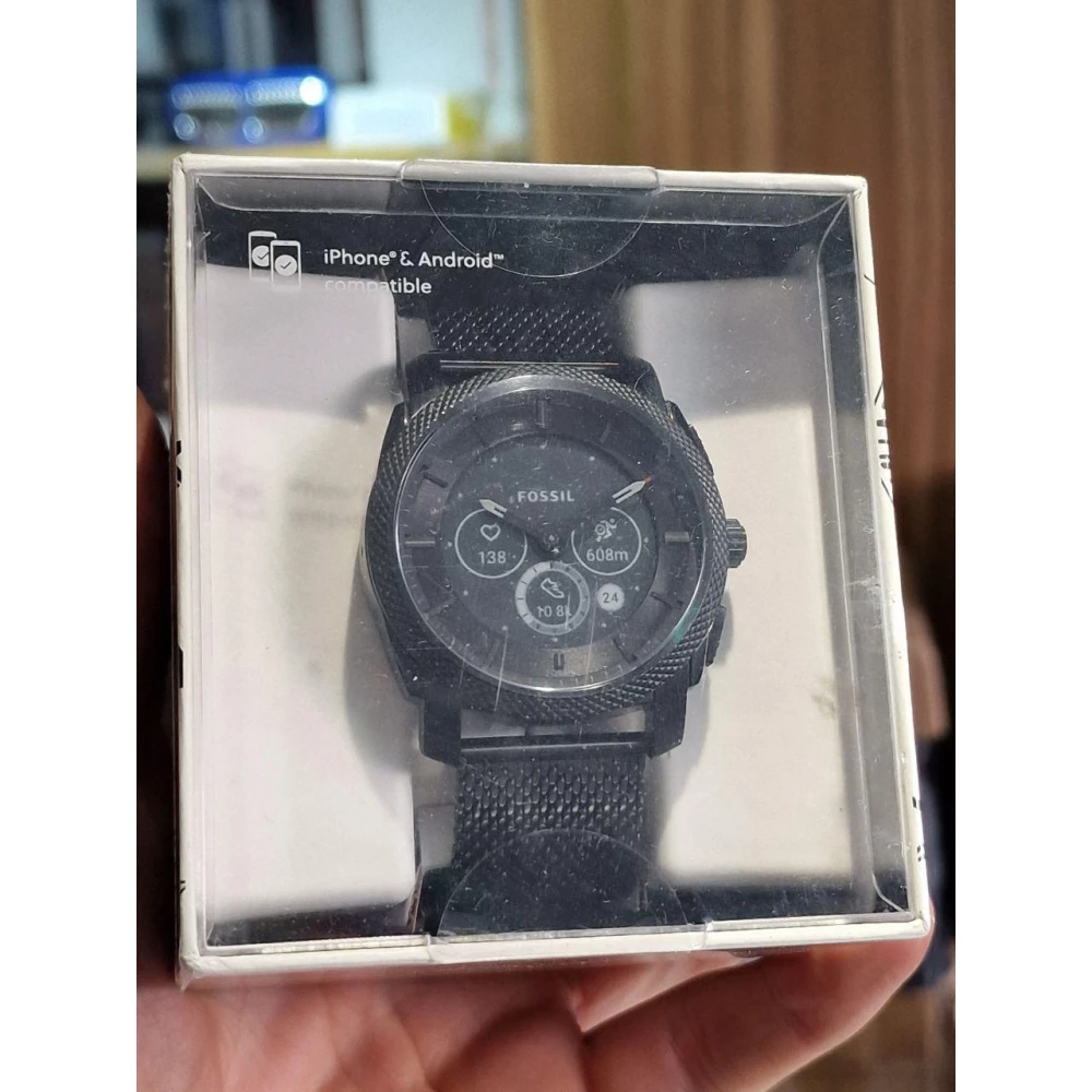 Часы FOSSIL GEN 6 Hybrid black Stainless Steel DW14F1