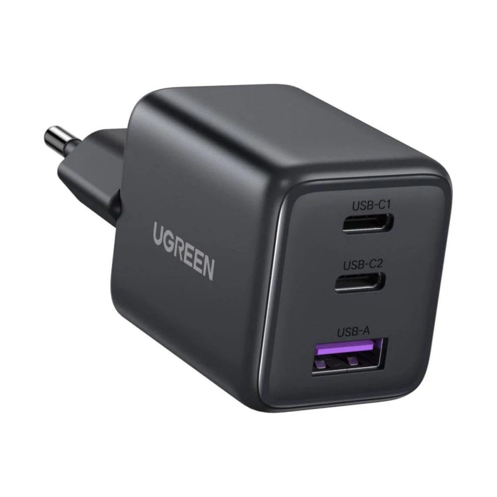 Зарядное устройство UGREEN 30W 3-Port GaN Fast Charger X515