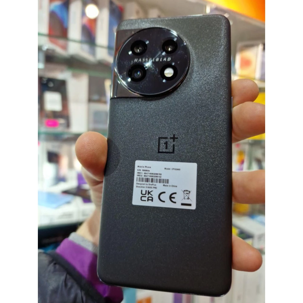 Смартфон OnePlus 11 5G 8/128Gb Black EU БЕЗ КОРОБКИ
