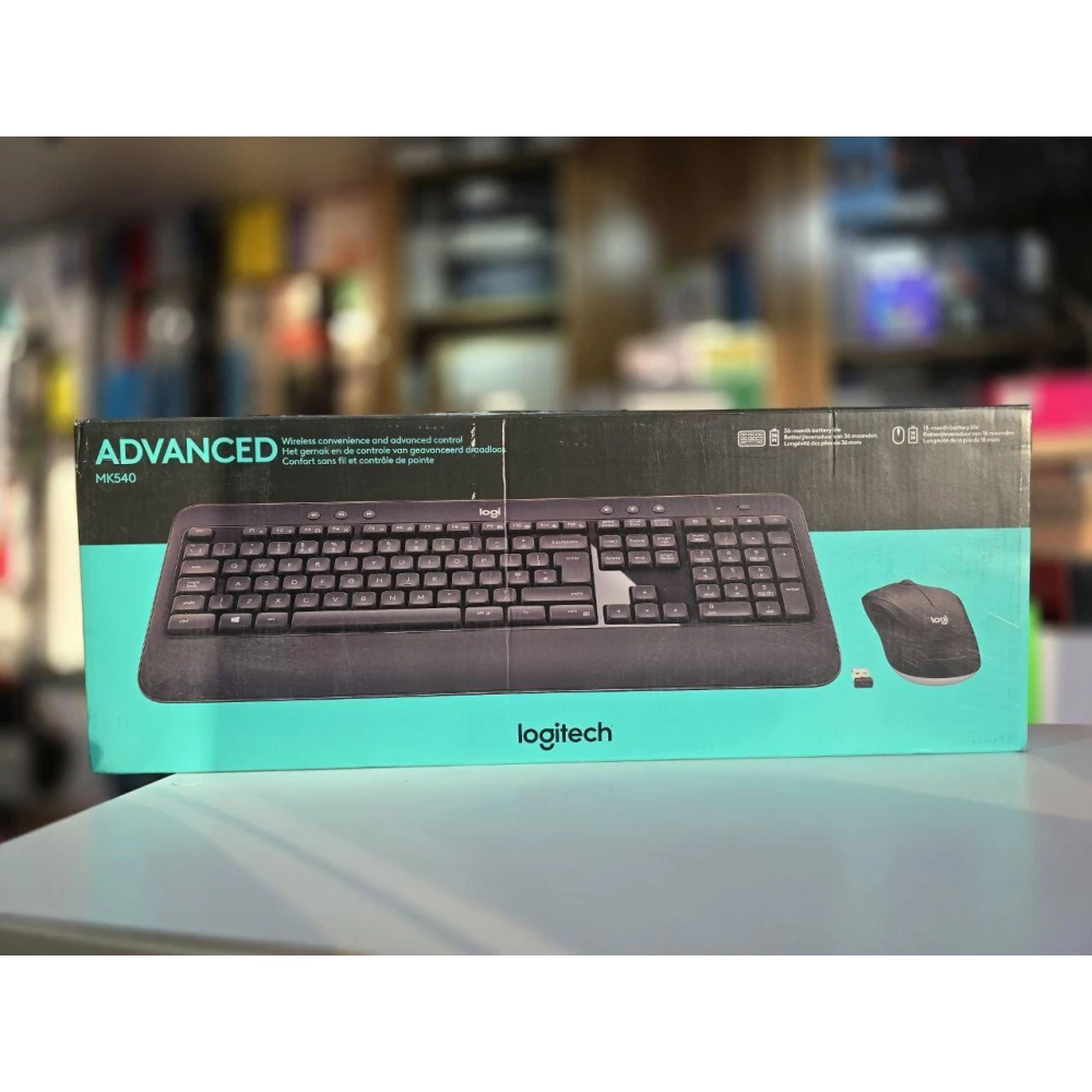 Комплект клавиатура + мышка LOGITECH MK540 ADVANCED Wireless Combo US (920-008685)1800