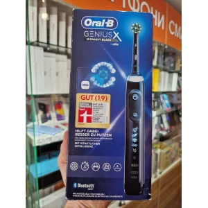 Изображение товара -  Зубная щетка Oral-B D706.513.6X Genius X 20000 Black с Bluetooth