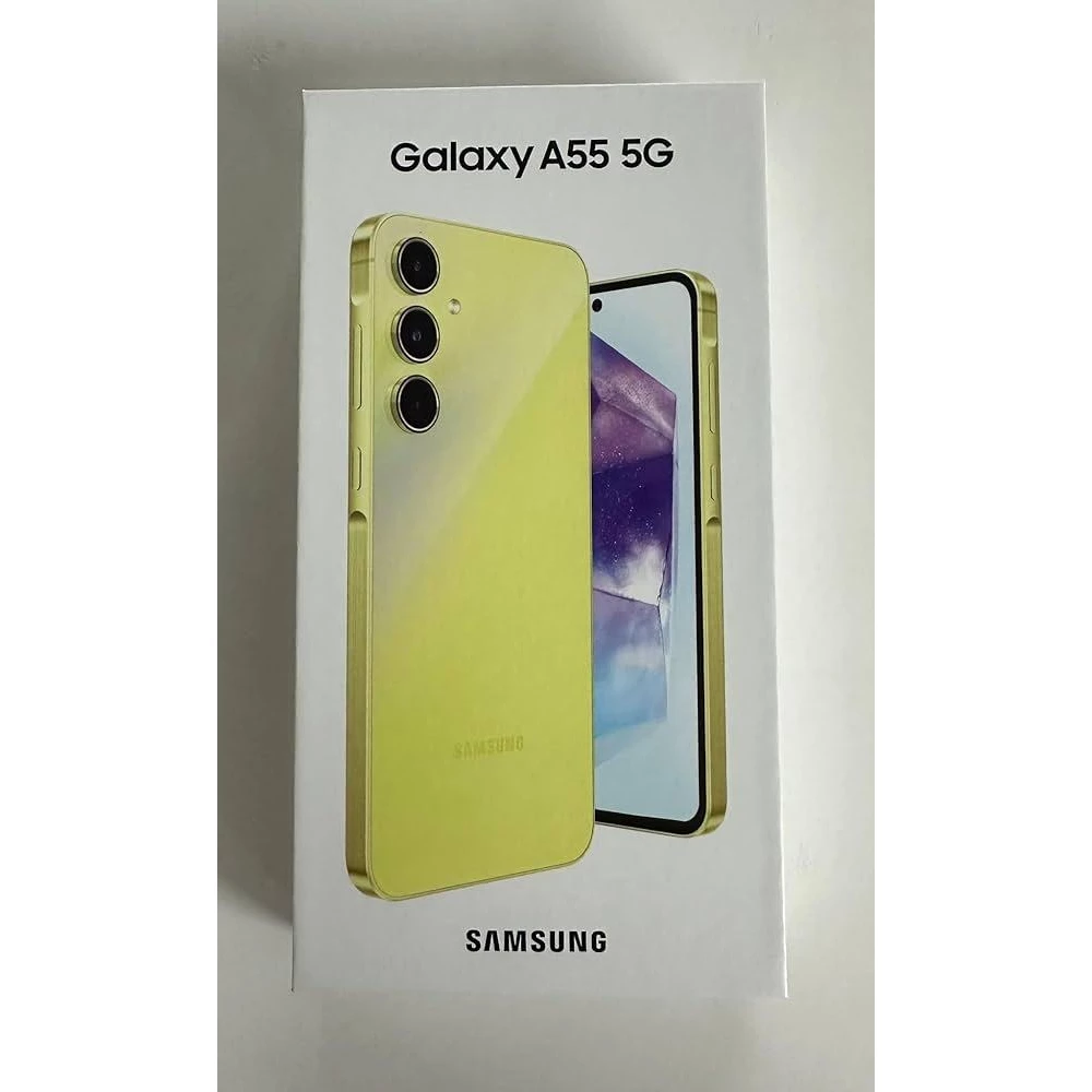 Смартфон Samsung Galaxy A55 5G 8/128GB Awesome Lemon (SM-A556BZYA)