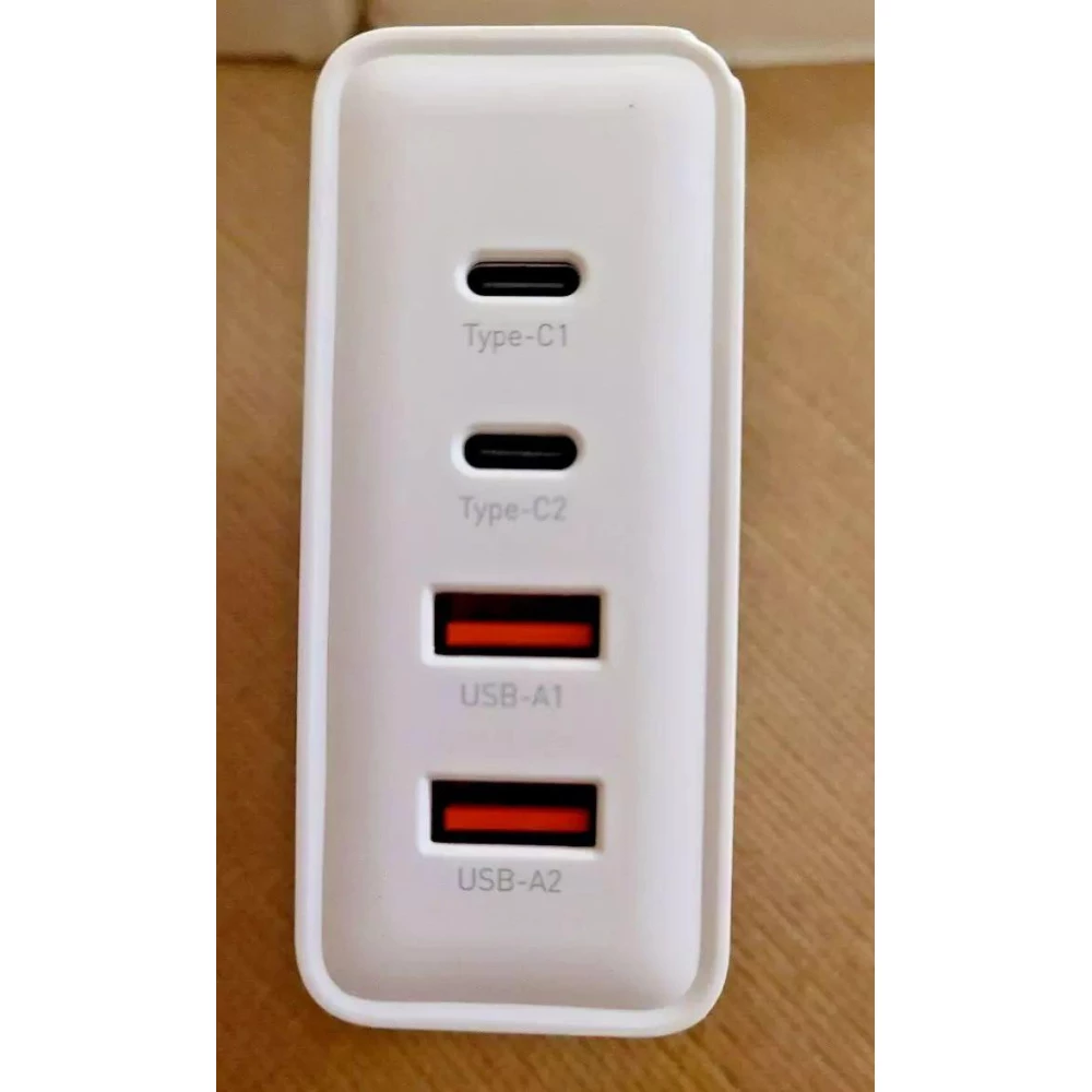 Зарядное устройство Essager 100W GAN (2xType-C + 2xUSB-A) ES-CD37 WHITE