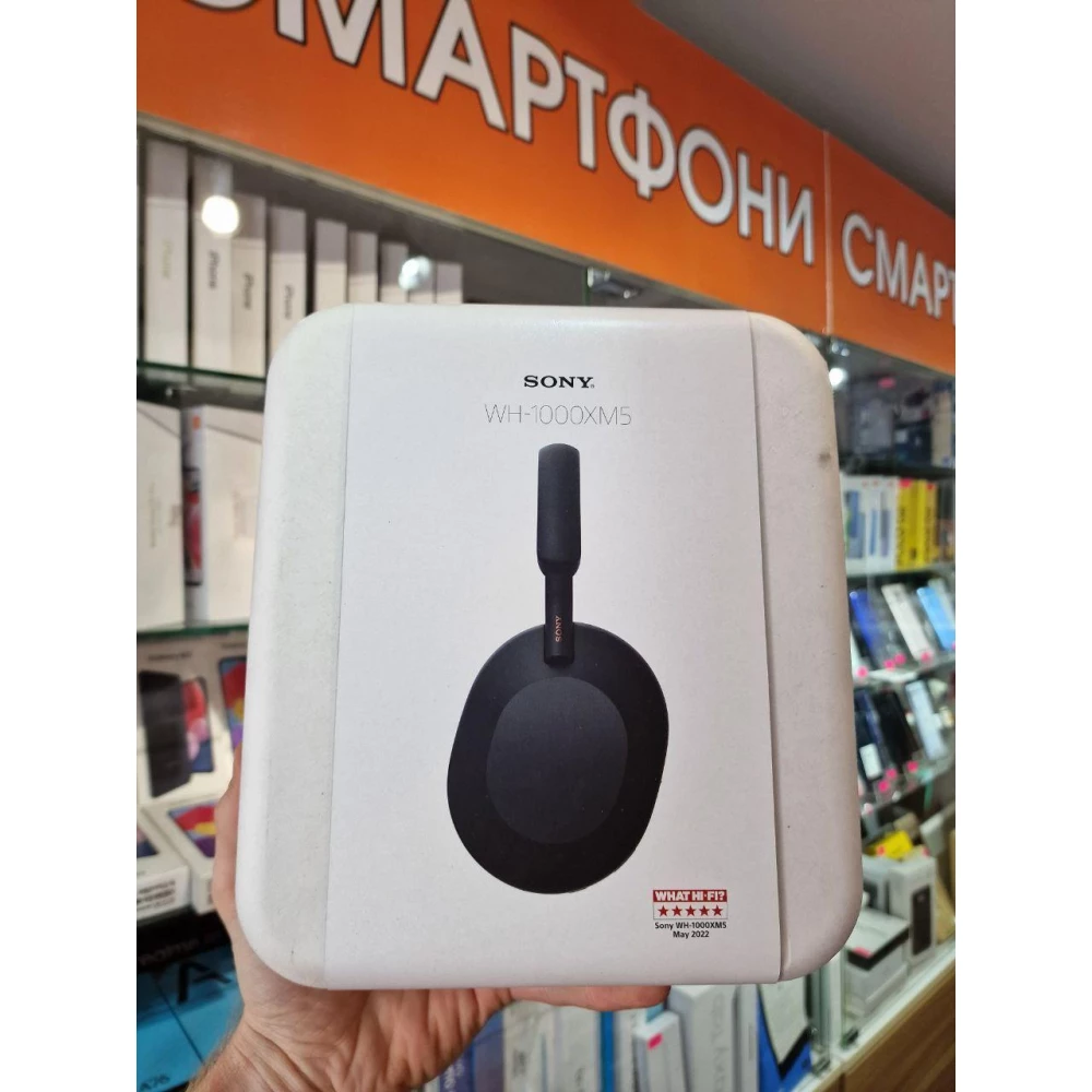Навушники с микрофоном Sony WH-1000XM5 Black (WH1000XM5B.CE7)