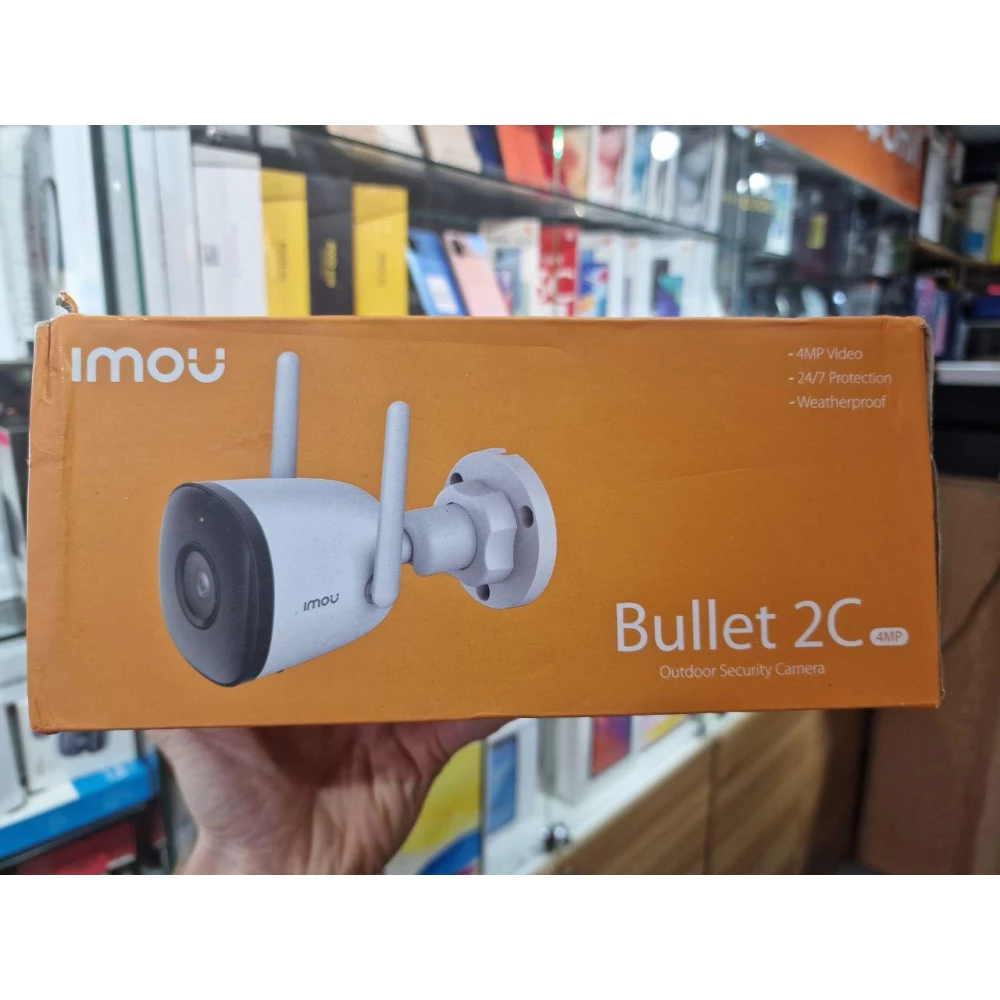 IP-видеокамера с Wi-Fi 4 Мп IMOU Bullet 2C 3.6мм 4MP с 4 режимами ночного видения и детекцией