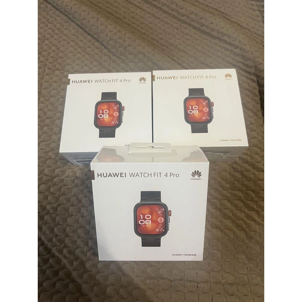 Смарт-часы HUAWEI WATCH FIT 4 Pro Black (Чёрный)