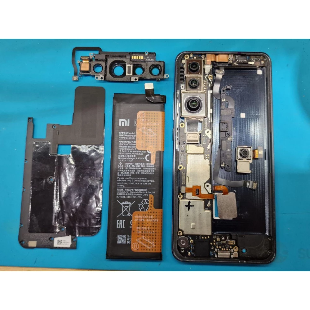 Xiaomi mi note 10 на запчасти 2 динаміки