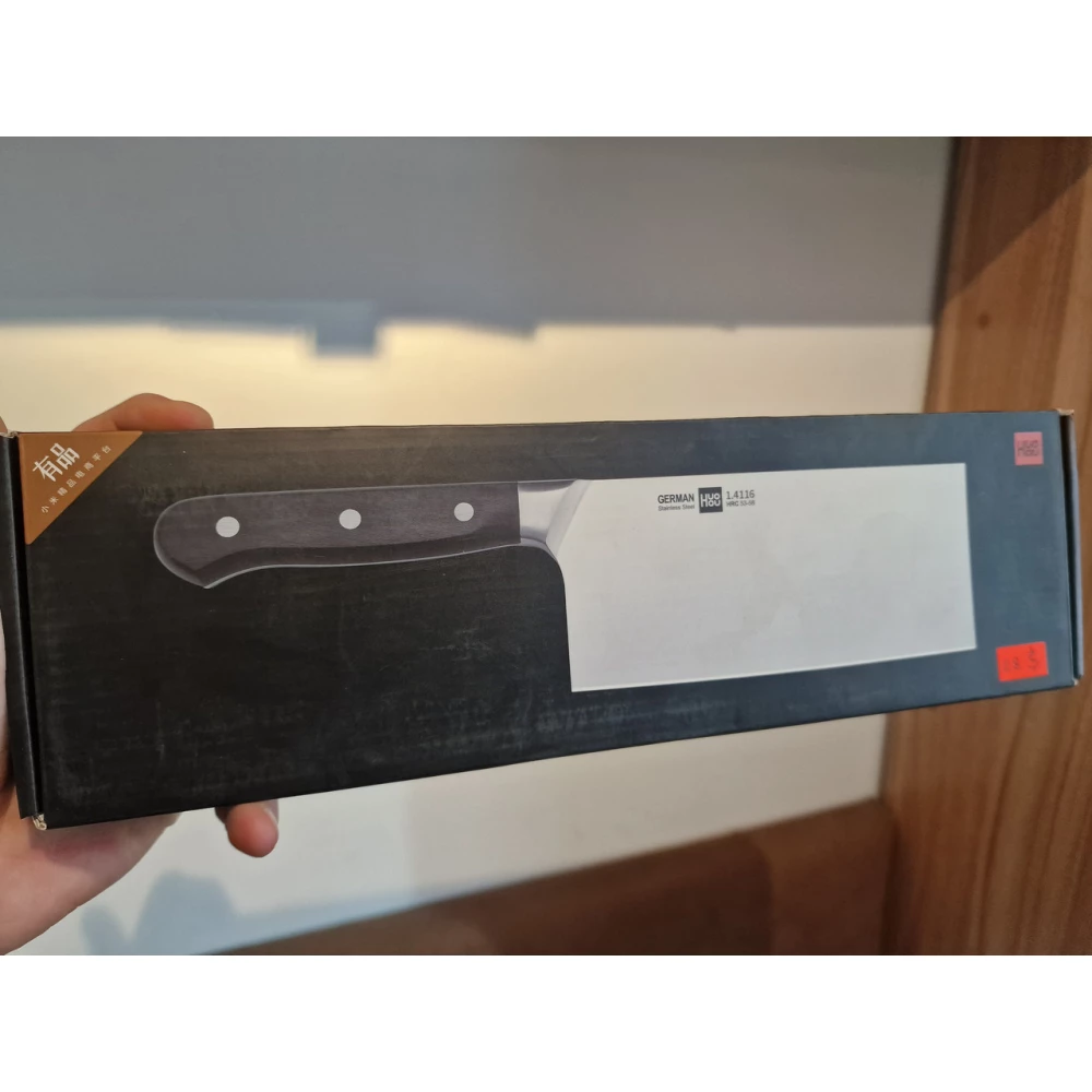 Кухонний сталевий неіржавкий ніж xiaomi Huohou Kitchen Knife