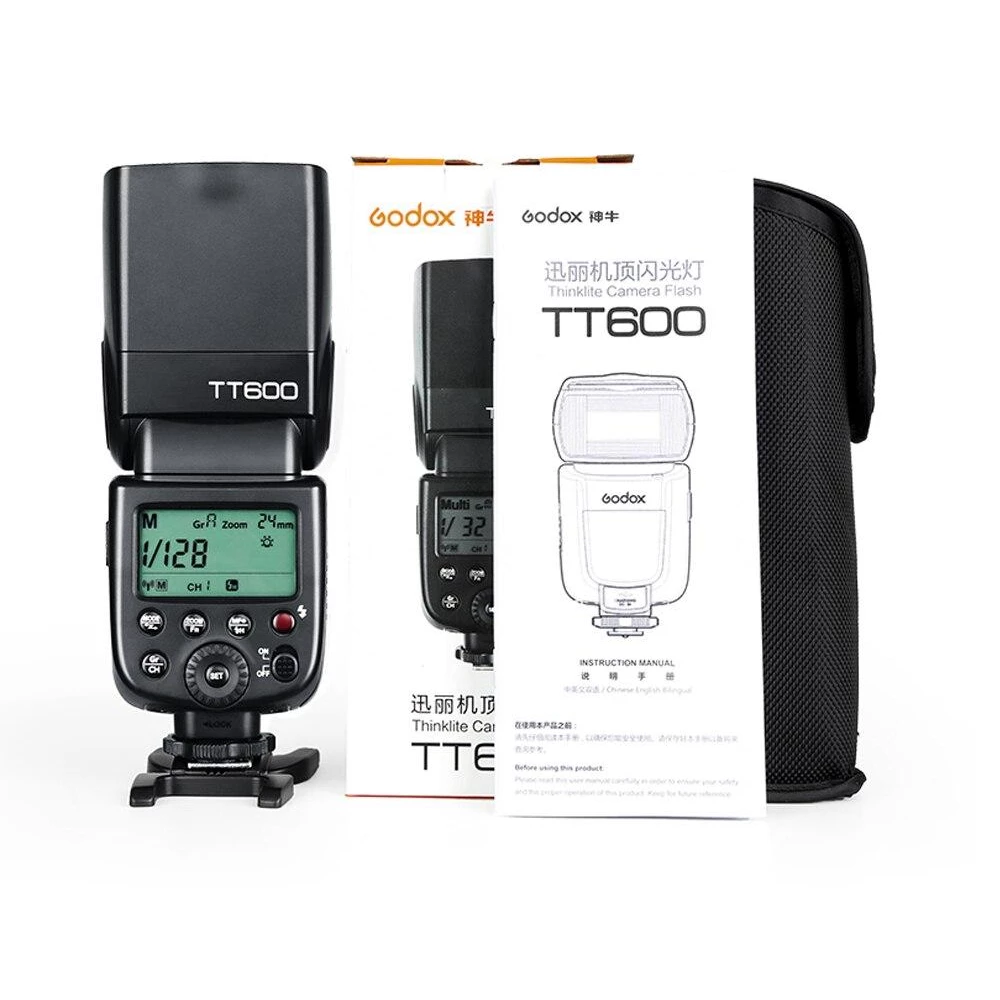 Вспышка Godox TT600 Thinklite мануальная CANON NIKON SONY обновленная