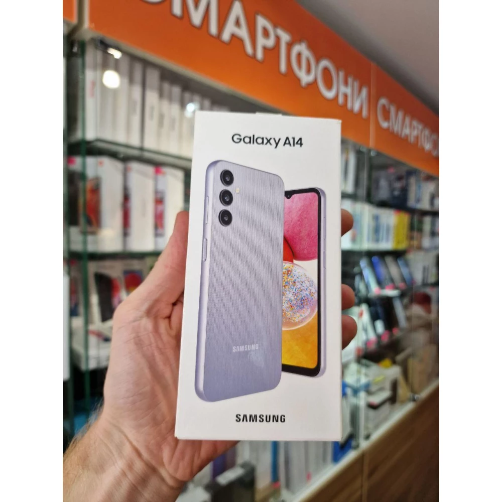 Смартфон Samsung Galaxy A14 5G SM-A146P 4/128GB Silver