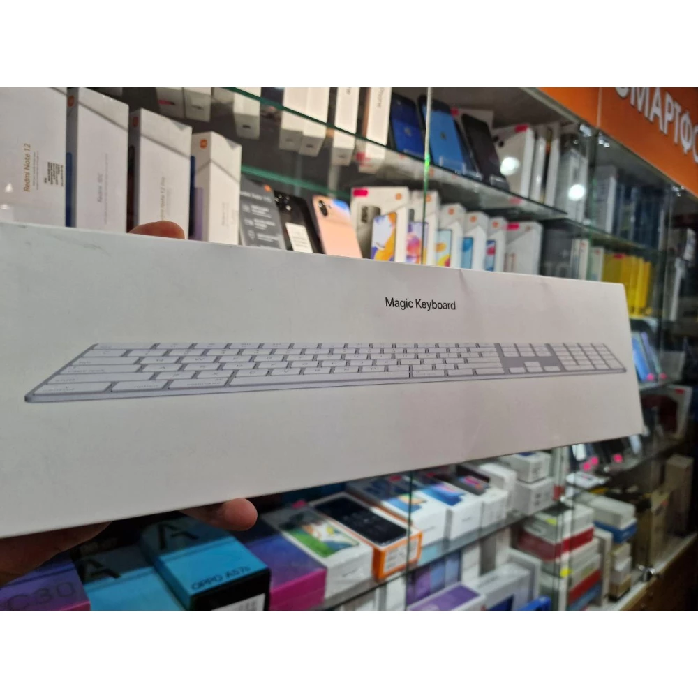 Клавиатура Apple Wireless Keyboard with Numeric Keypad (MQ052)